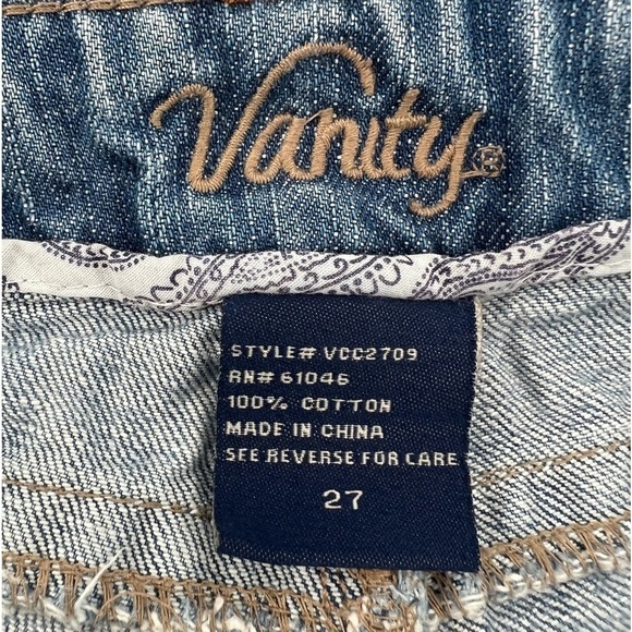 Vanity Distressed Ankle Jeans Size 27 Women’s - Picture 2 of 5